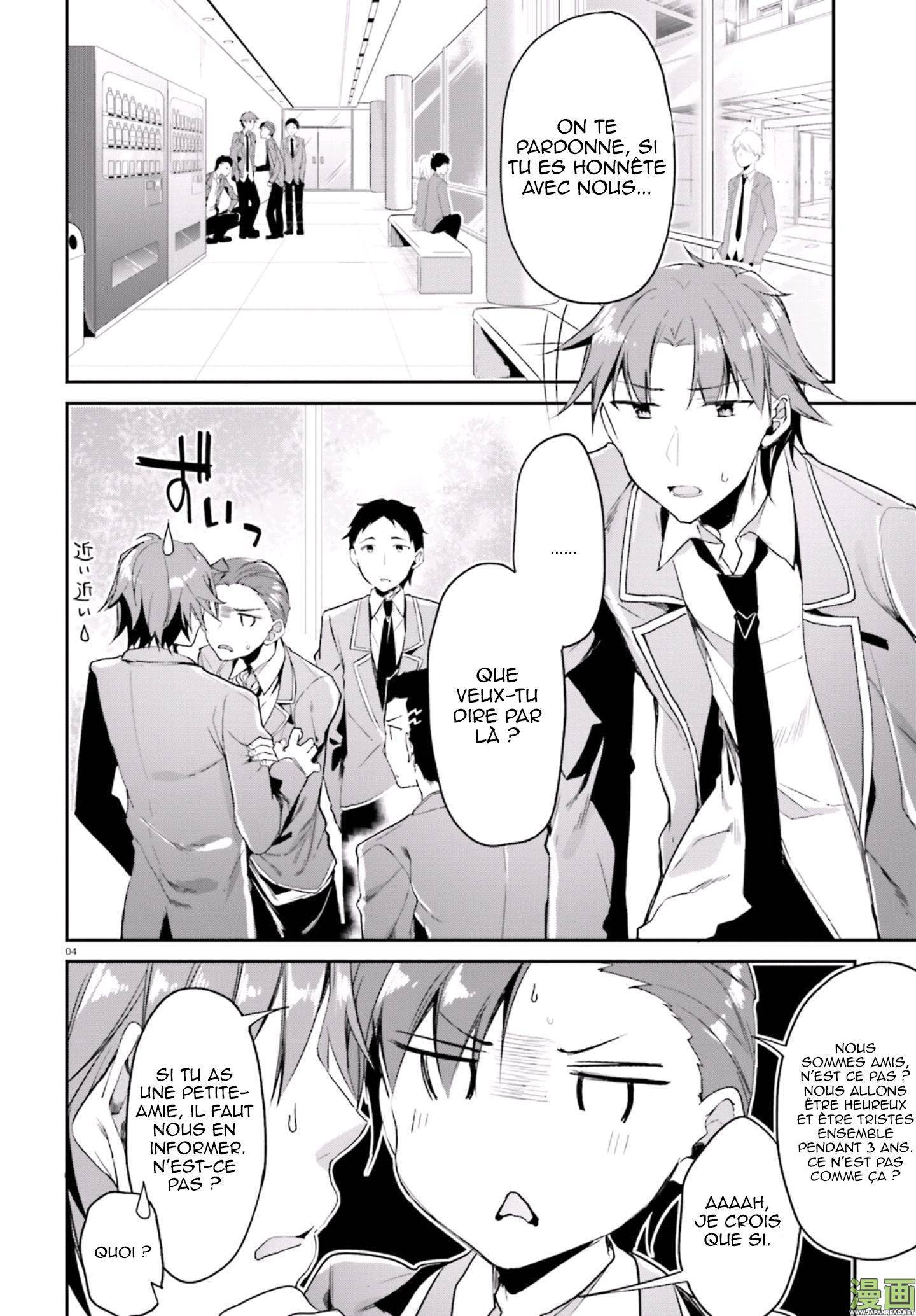 Read Classroom of the Elite FR Manga Online