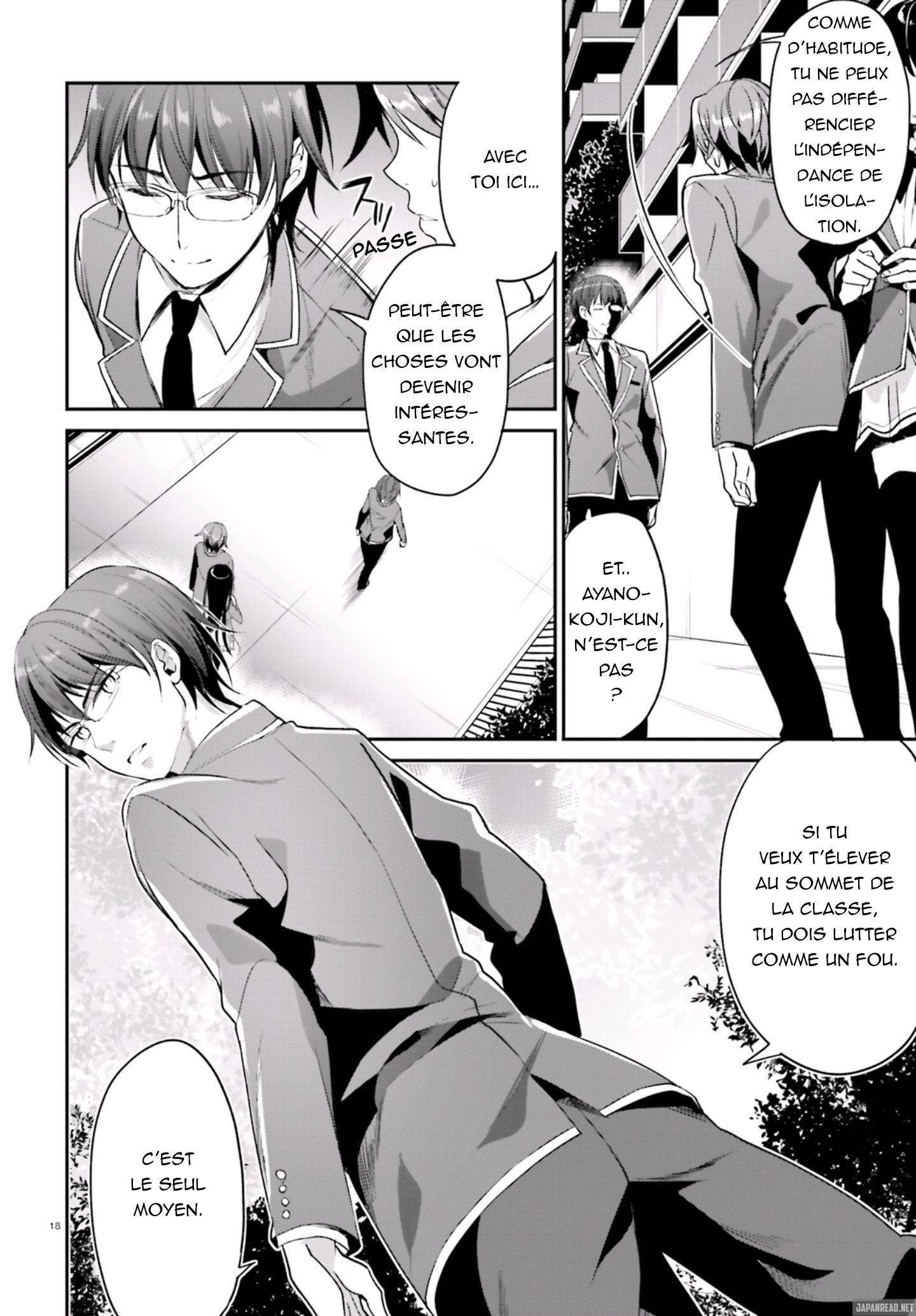 Read Classroom of the Elite FR Manga Online