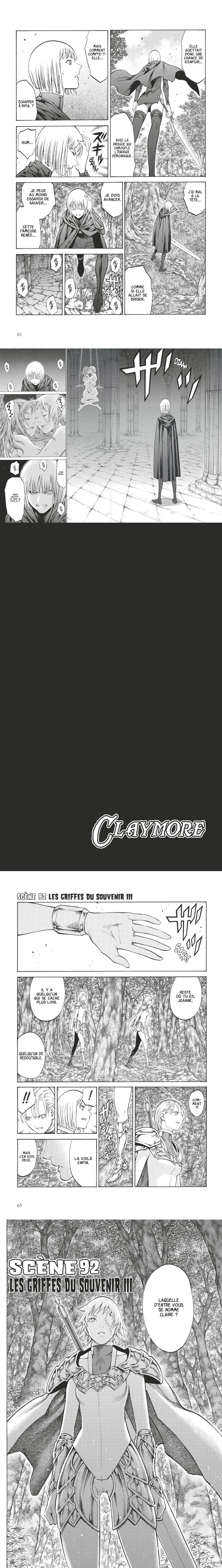 Read Claymore FR Manga Online
