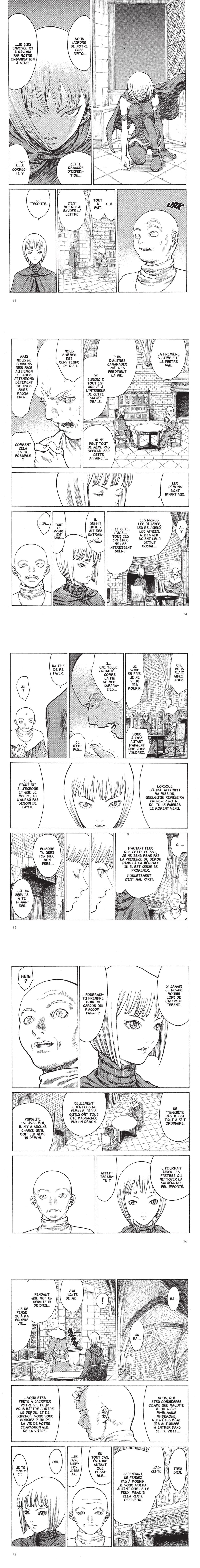 Read Claymore FR Manga Online
