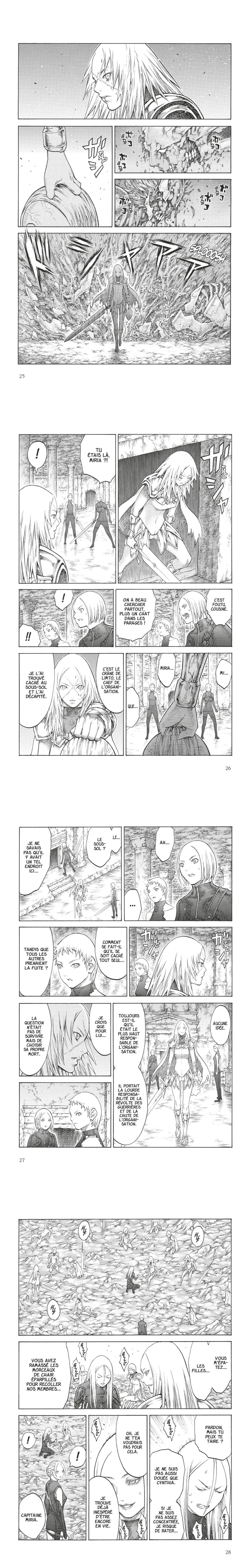 Read Claymore FR Manga Online