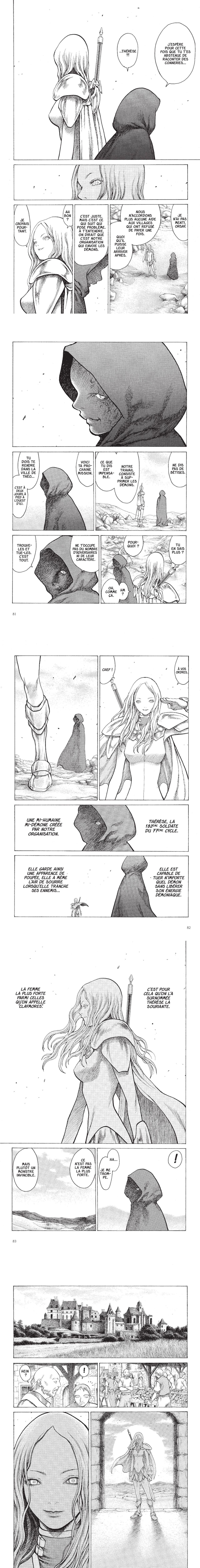 Read Claymore FR Manga Online
