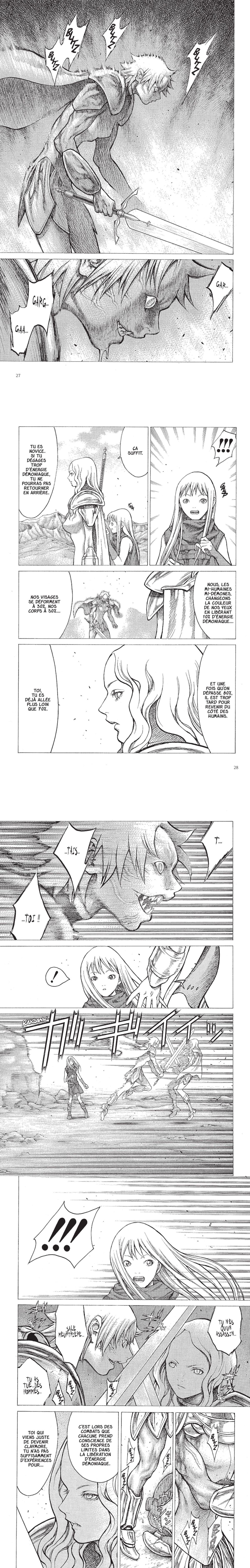 Read Claymore FR Manga Online