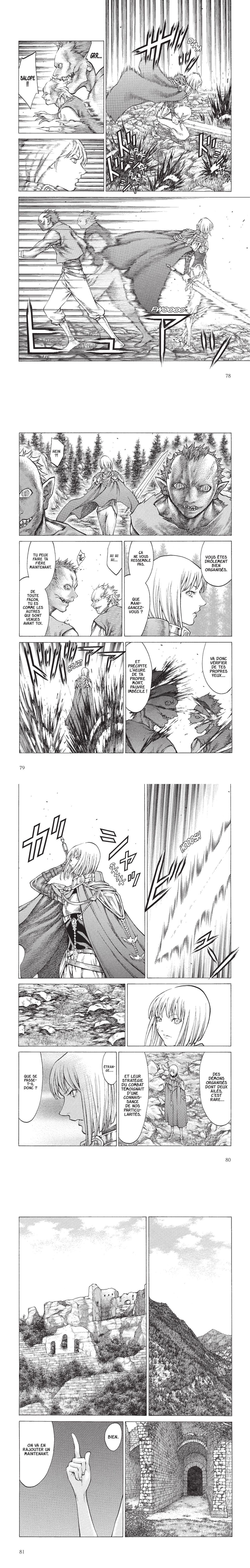 Read Claymore FR Manga Online