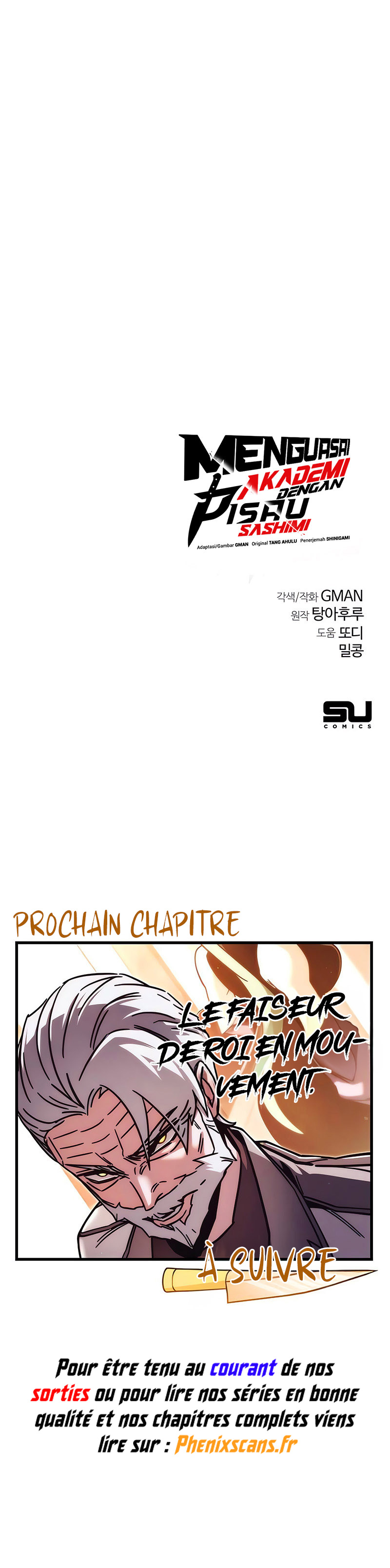 Read Conquering the Academy with Just a Sashimi Knife FR Manga Online