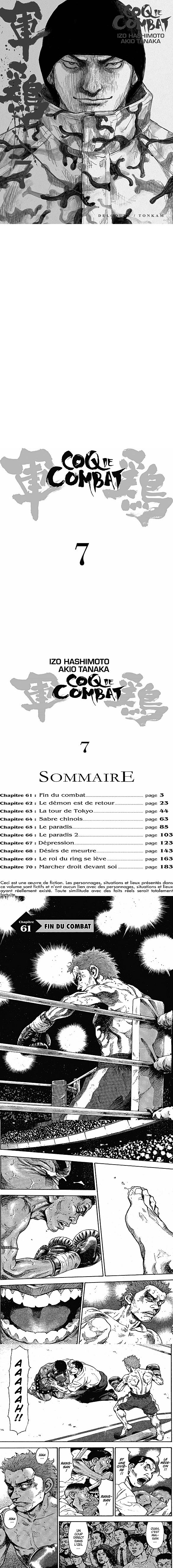 Read Coq de Combat FR Manga Online