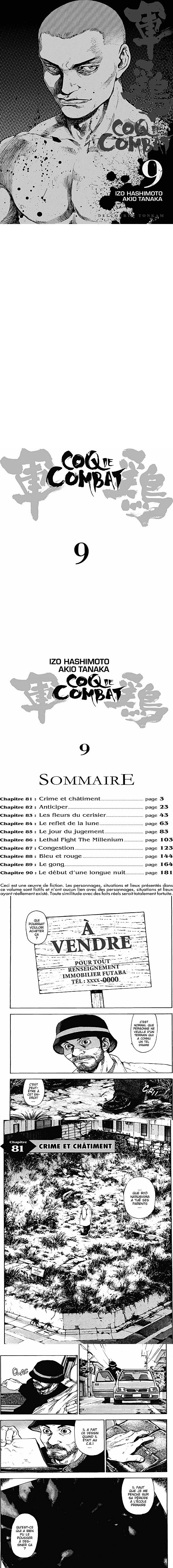 Read Coq de Combat FR Manga Online