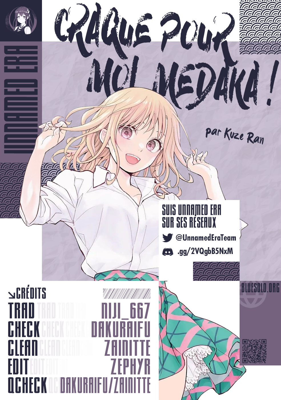 Read Craque pour moi, Medaka ! FR Manga Online