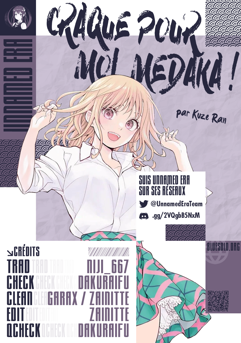 Read Craque pour moi, Medaka ! FR Manga Online