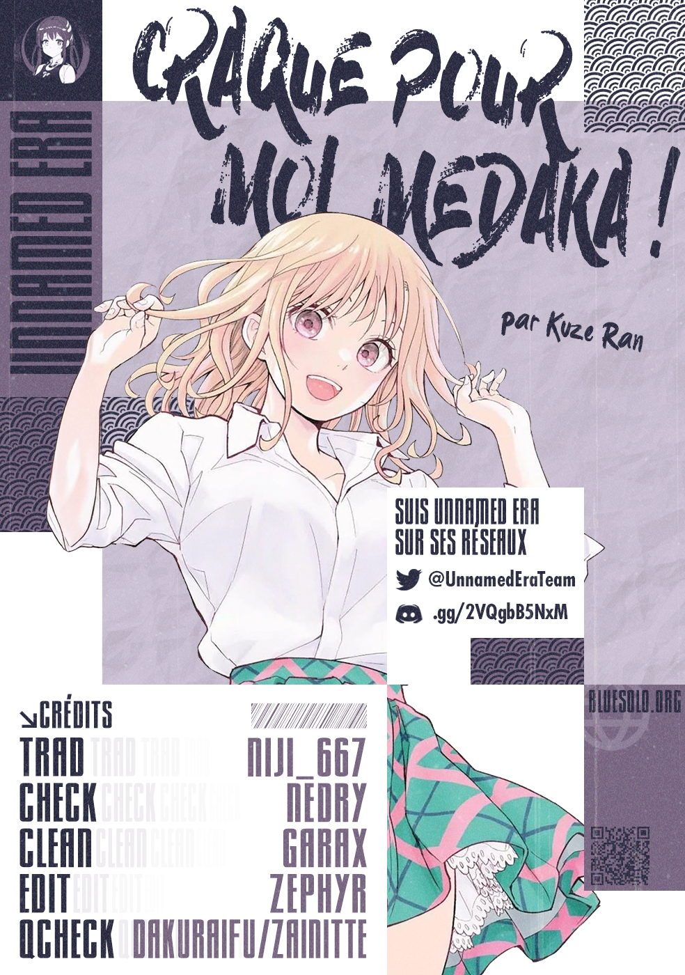 Read Craque pour moi, Medaka ! FR Manga Online
