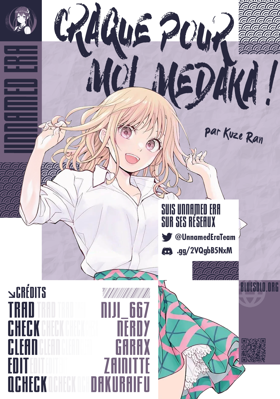 Read Craque pour moi, Medaka ! FR Manga Online