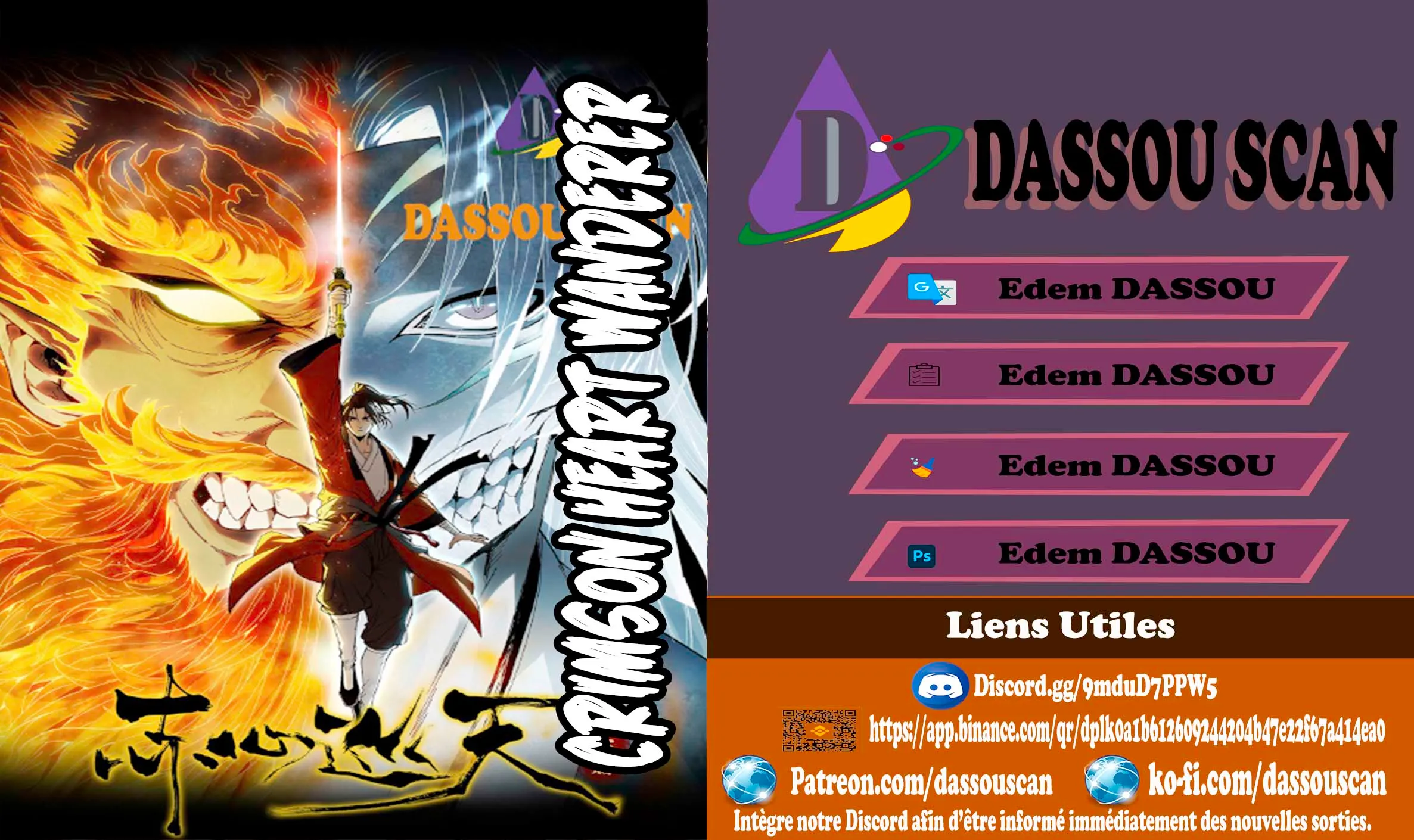 Read Crimson Heart Wanderer FR Manga Online