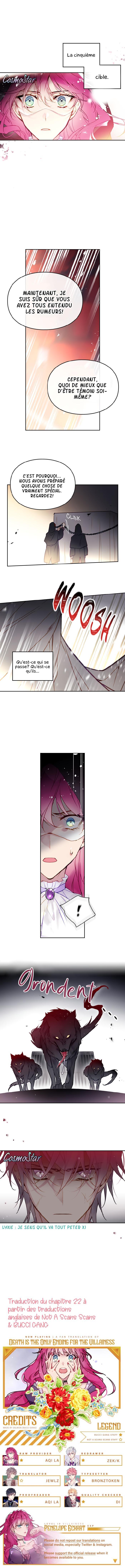 Read Death is the Only Ending for the Villainess FR Manga Online