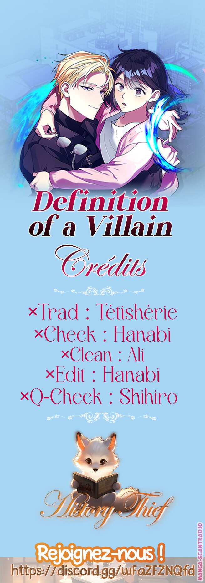 Read Definition of a Villain FR Manga Online
