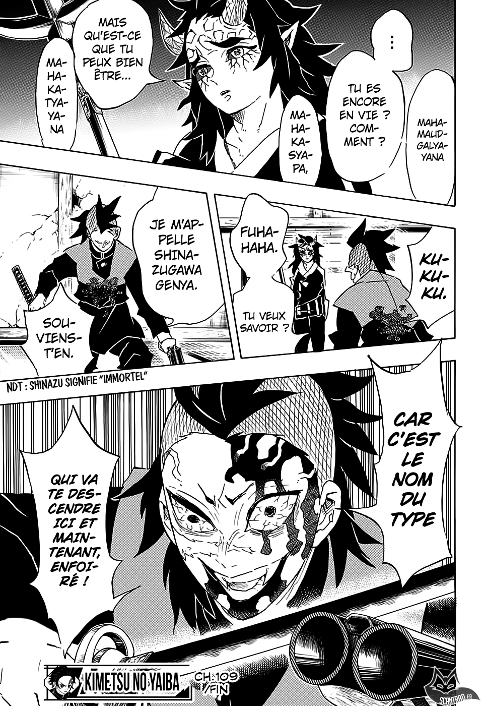 Read Demon Slayer FR Manga Online