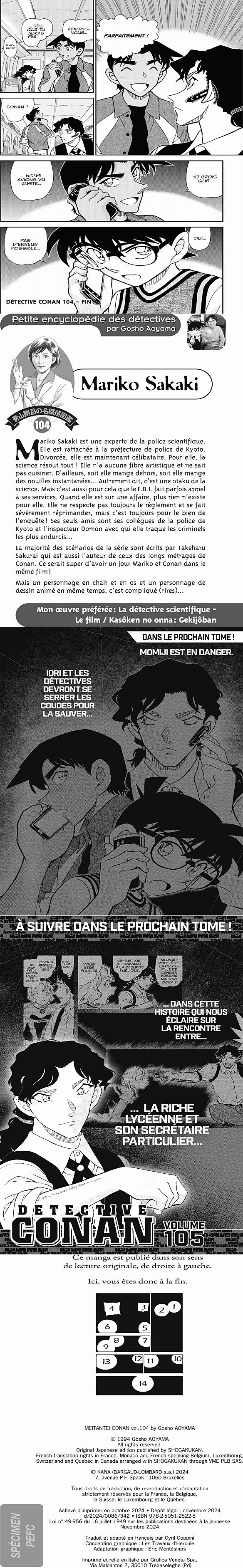 Read Detective Conan FR Manga Online