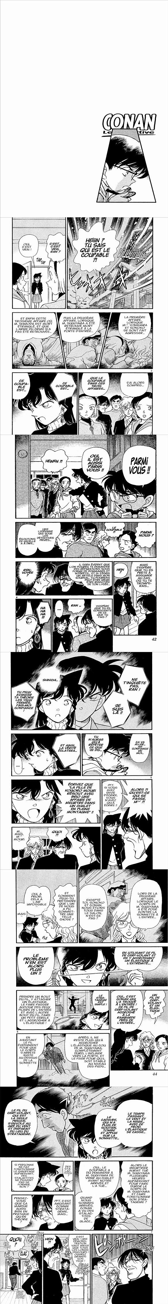 Read Detective Conan FR Manga Online