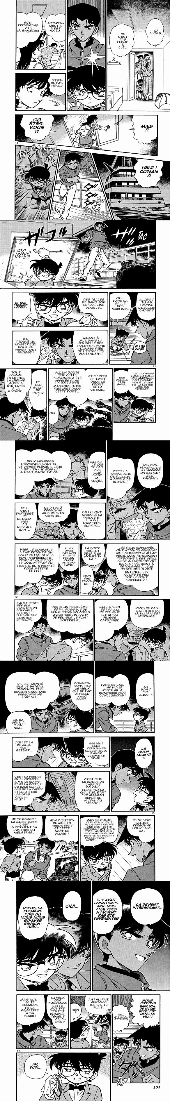 Read Detective Conan FR Manga Online