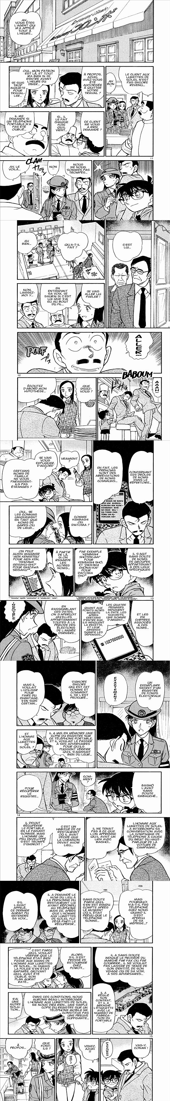 Read Detective Conan FR Manga Online