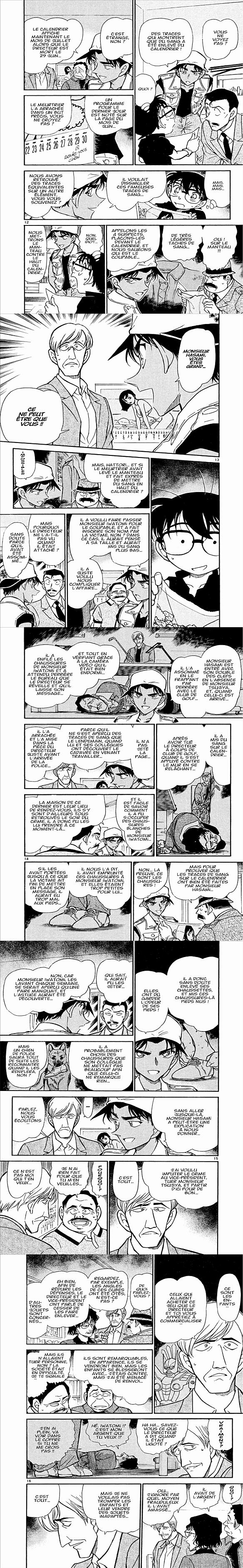 Read Detective Conan FR Manga Online