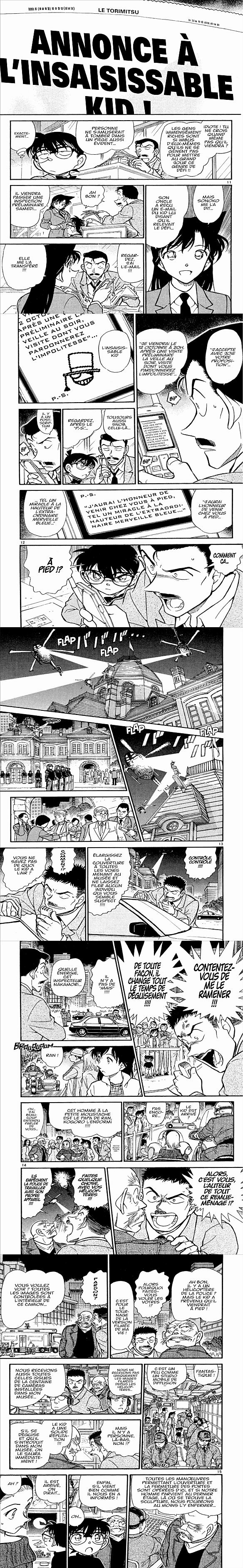 Read Detective Conan FR Manga Online