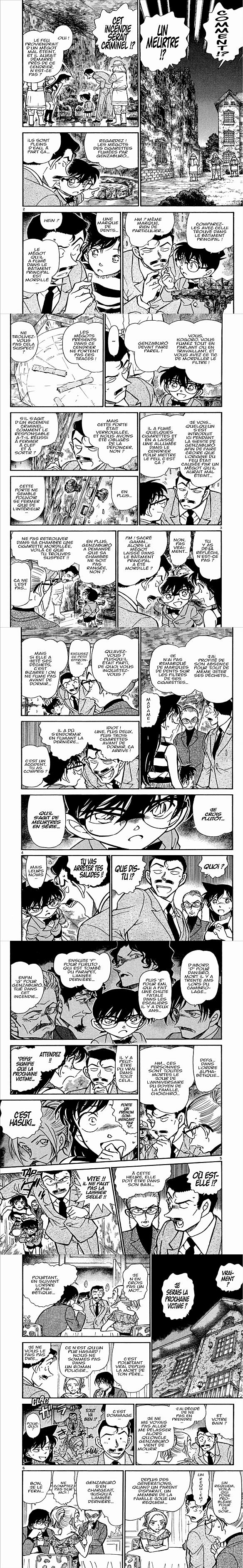 Read Detective Conan FR Manga Online