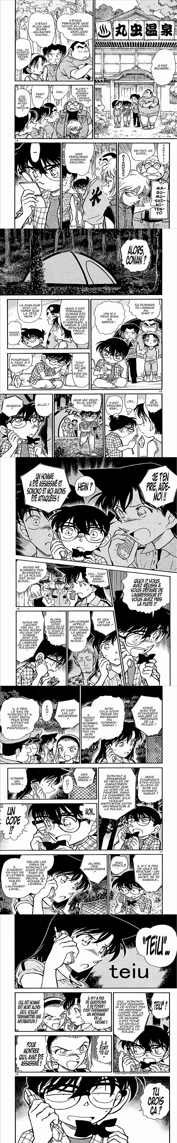 Read Detective Conan FR Manga Online