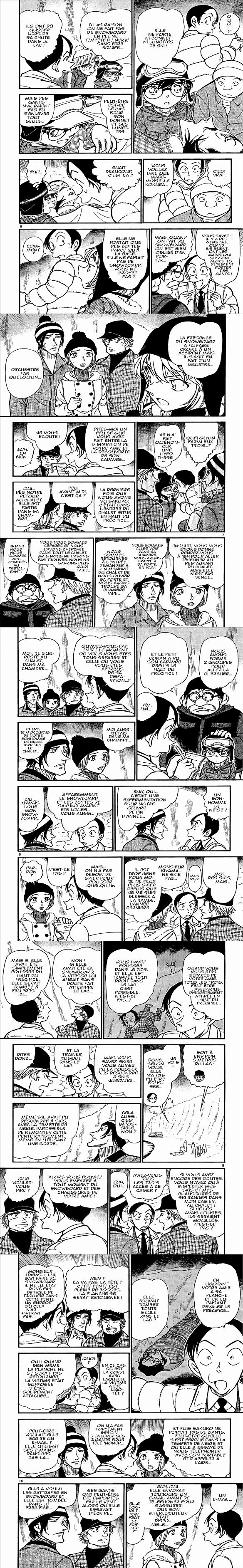 Read Detective Conan FR Manga Online