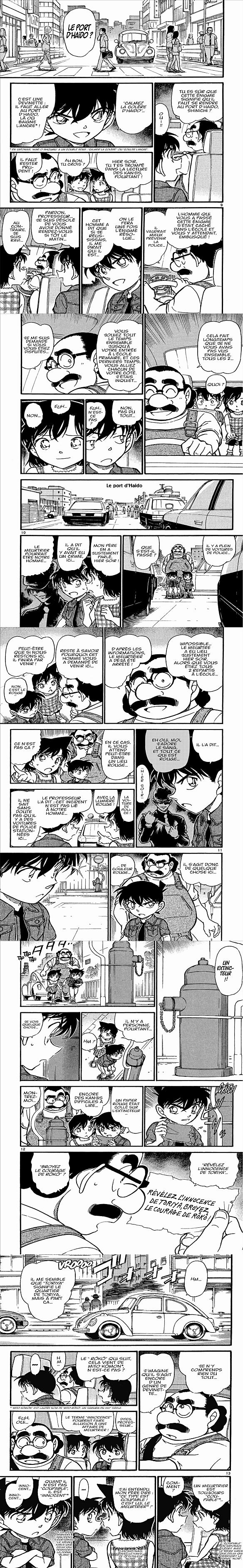 Read Detective Conan FR Manga Online
