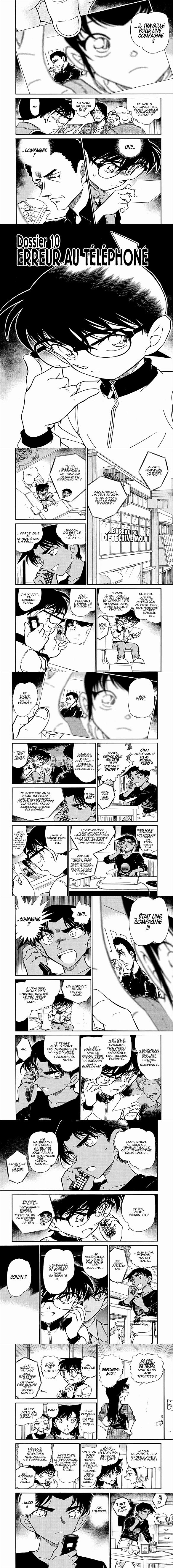 Read Detective Conan FR Manga Online
