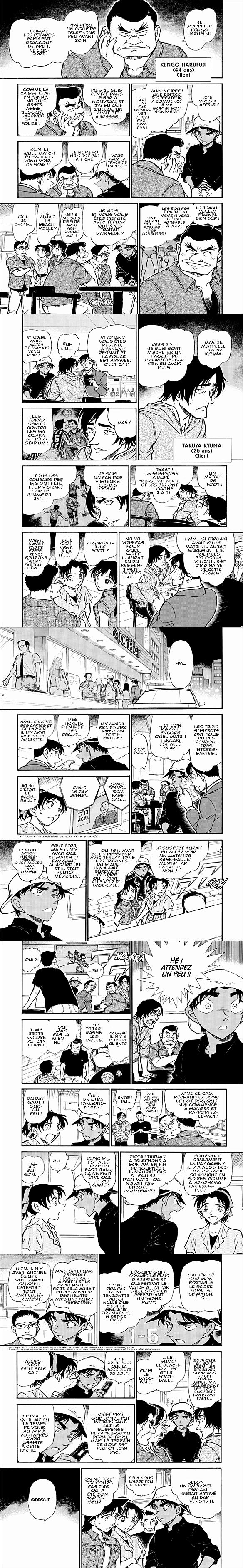 Read Detective Conan FR Manga Online