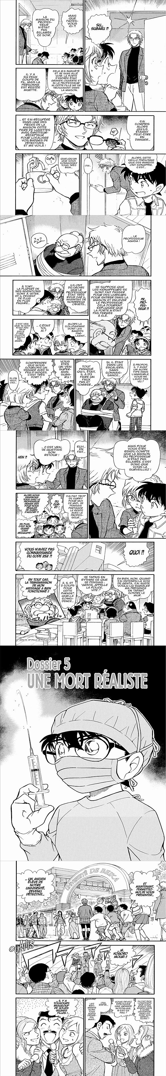 Read Detective Conan FR Manga Online