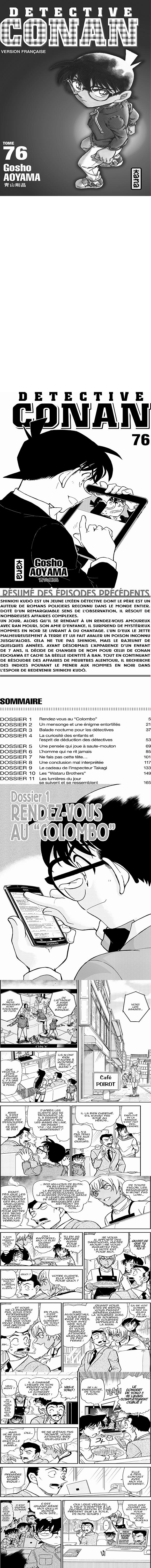 Read Detective Conan FR Manga Online