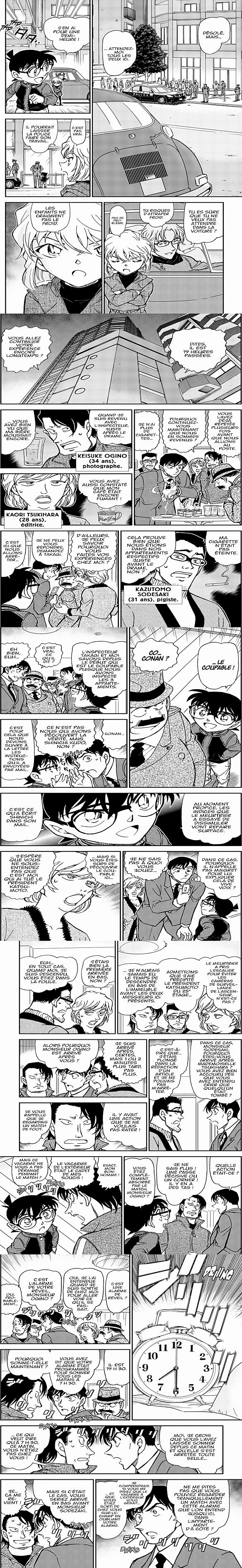 Read Detective Conan FR Manga Online