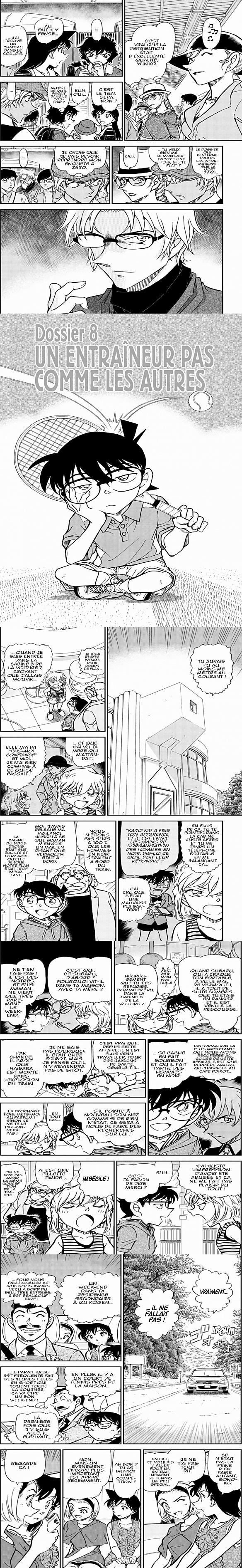 Read Detective Conan FR Manga Online