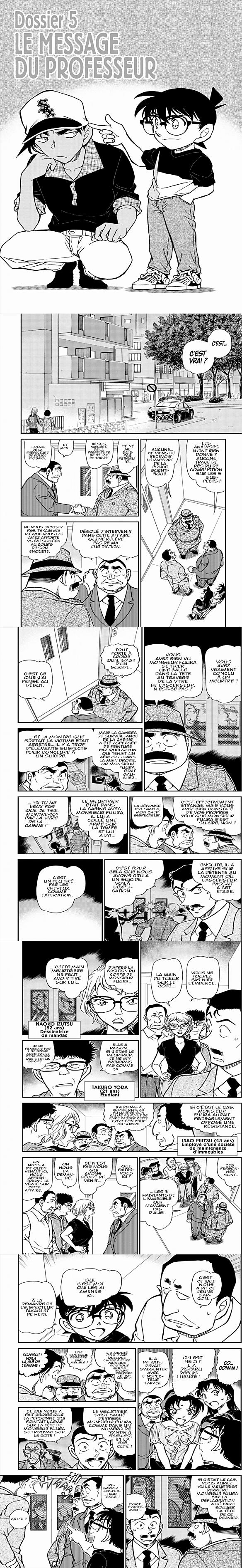 Read Detective Conan FR Manga Online