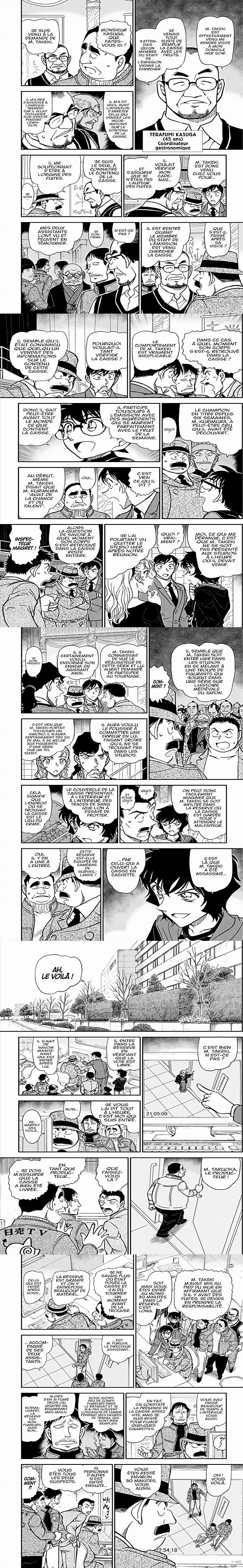 Read Detective Conan FR Manga Online