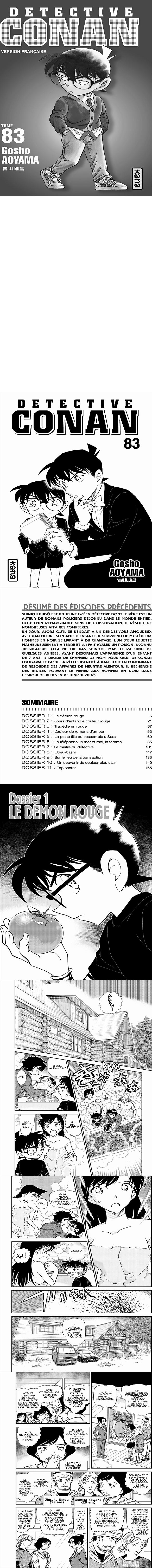 Read Detective Conan FR Manga Online