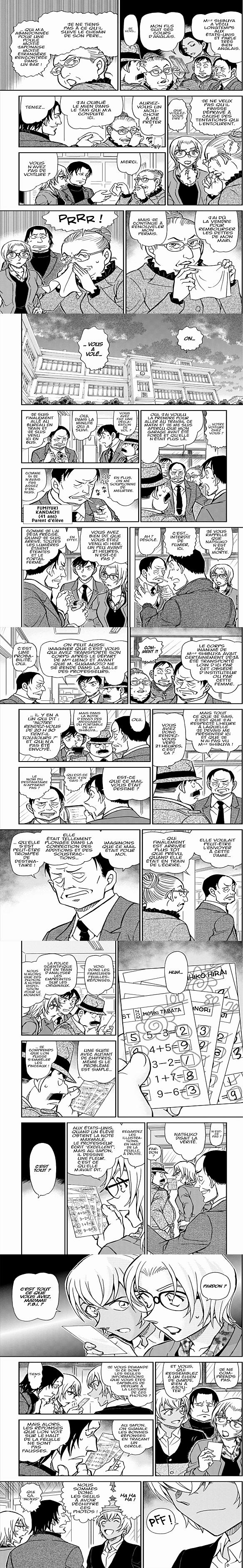 Read Detective Conan FR Manga Online