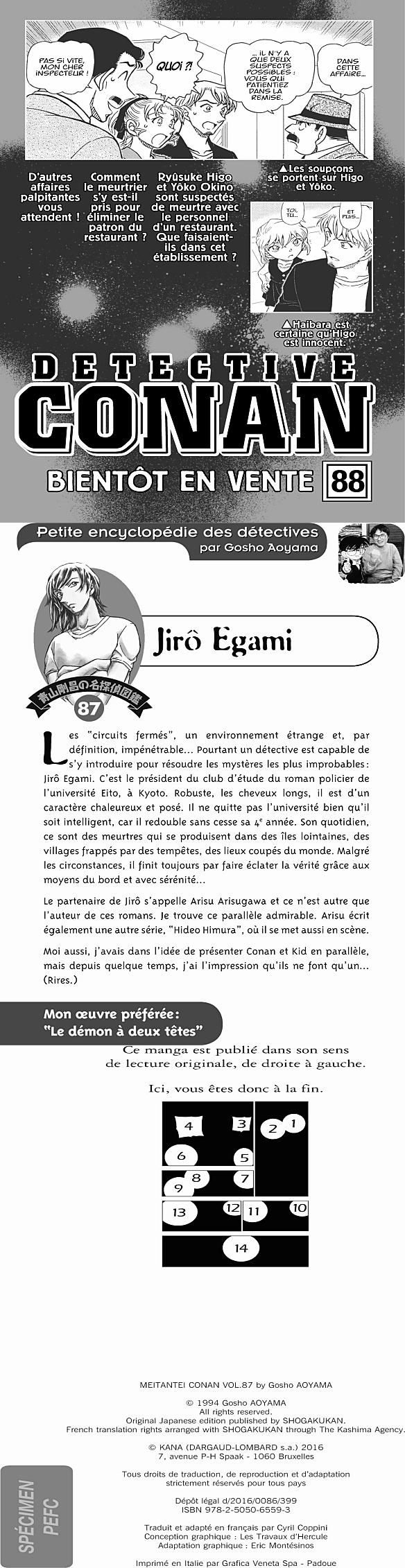 Read Detective Conan FR Manga Online