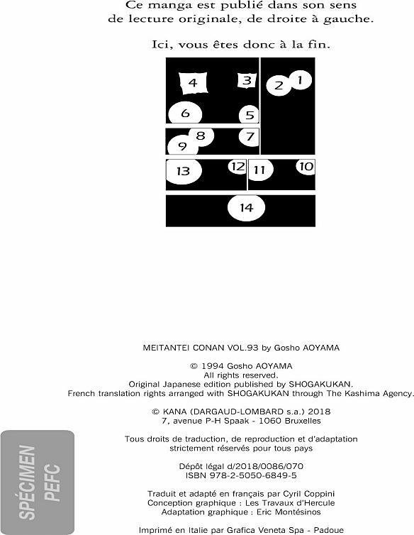 Read Detective Conan FR Manga Online
