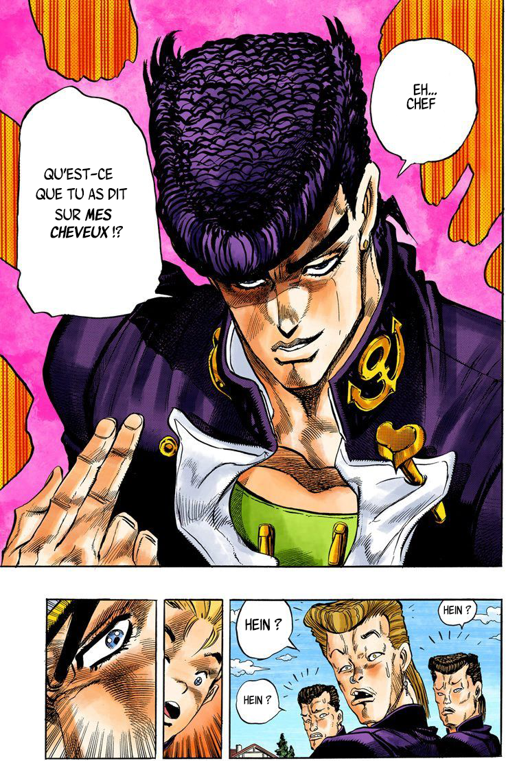 Read Diamond is Unbreakable _ JoJo's Bizarre Adventure Partie 4 (Couleurs) FR Manga Online