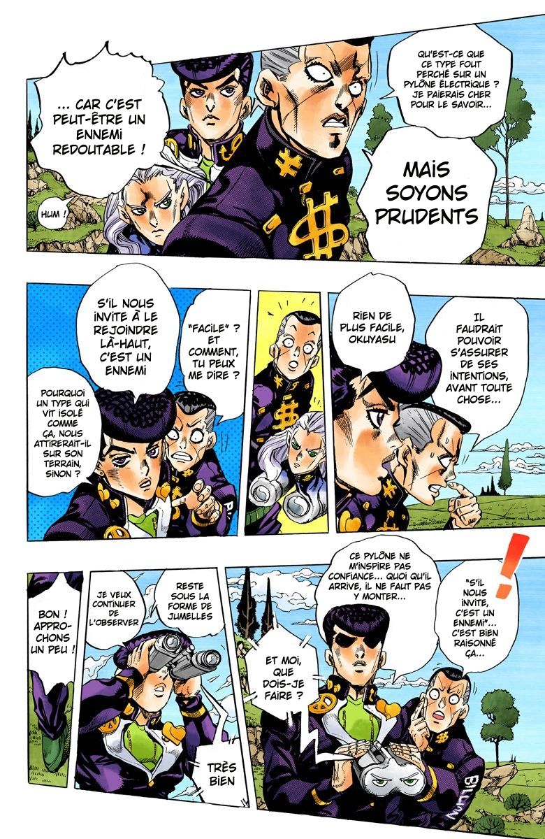 Read Diamond is Unbreakable _ JoJo's Bizarre Adventure Partie 4 (Couleurs) FR Manga Online