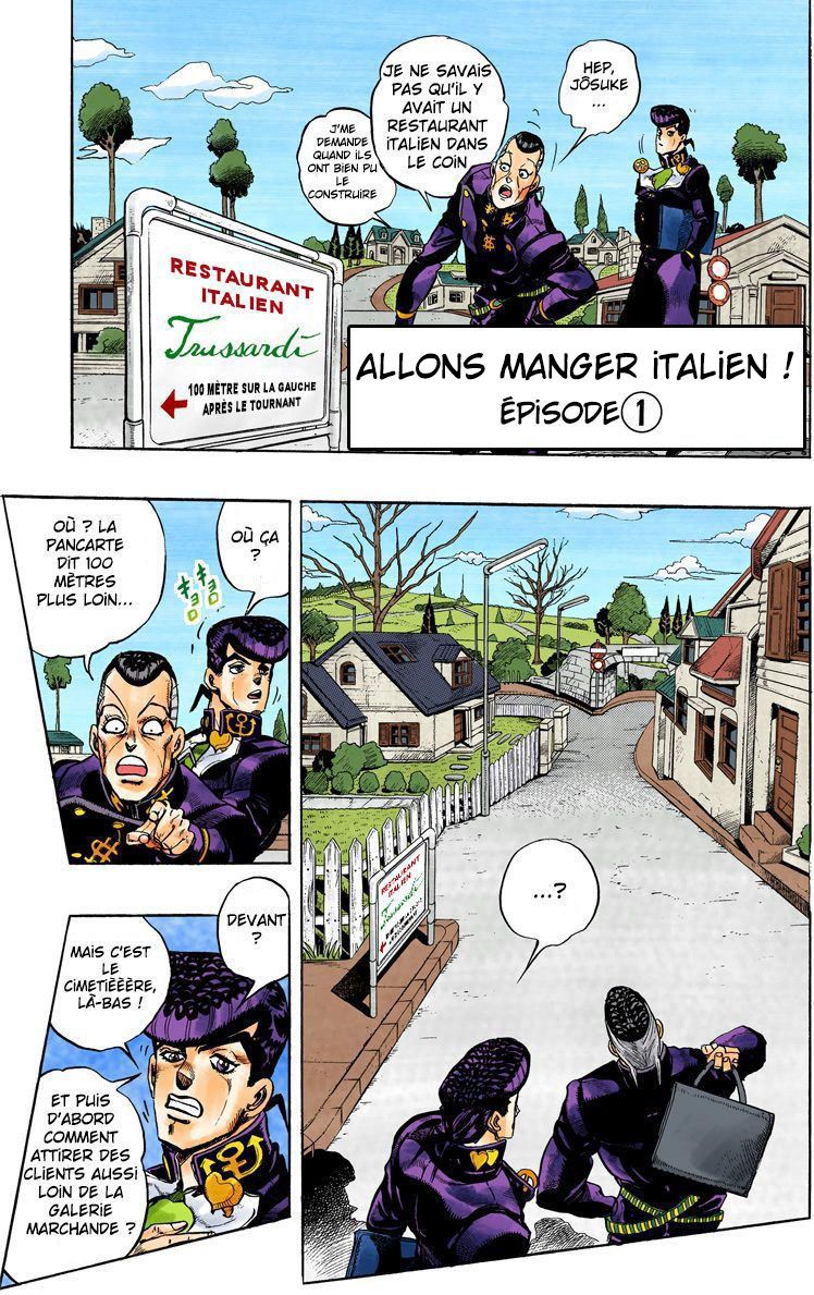 Read Diamond is Unbreakable _ JoJo's Bizarre Adventure Partie 4 (Couleurs) FR Manga Online