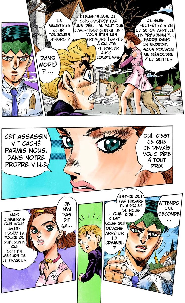 Read Diamond is Unbreakable _ JoJo's Bizarre Adventure Partie 4 (Couleurs) FR Manga Online