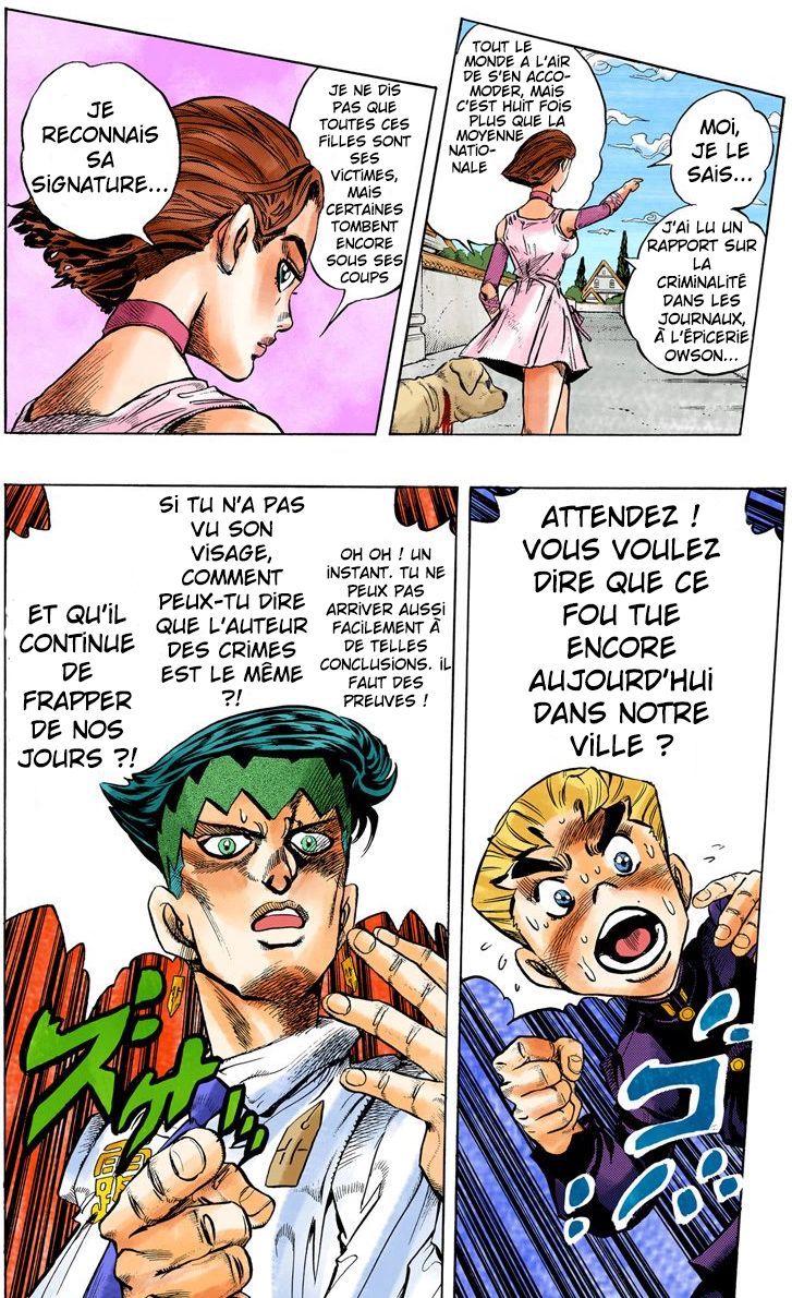 Read Diamond is Unbreakable _ JoJo's Bizarre Adventure Partie 4 (Couleurs) FR Manga Online