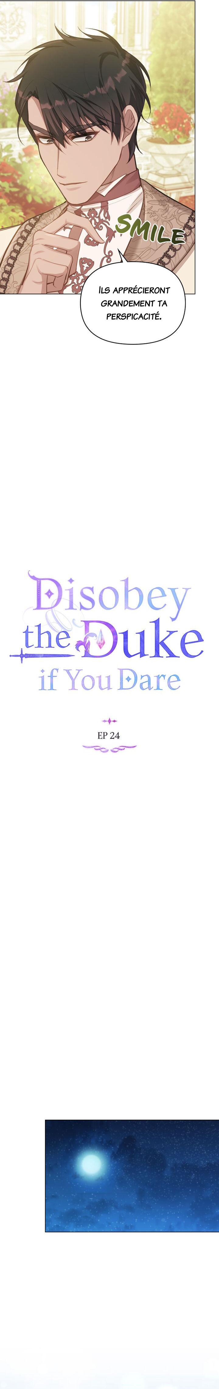 Read Disobey the Duke if You Dare FR Manga Online
