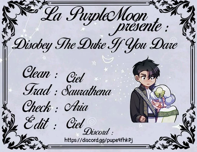 Read Disobey the Duke if You Dare FR Manga Online