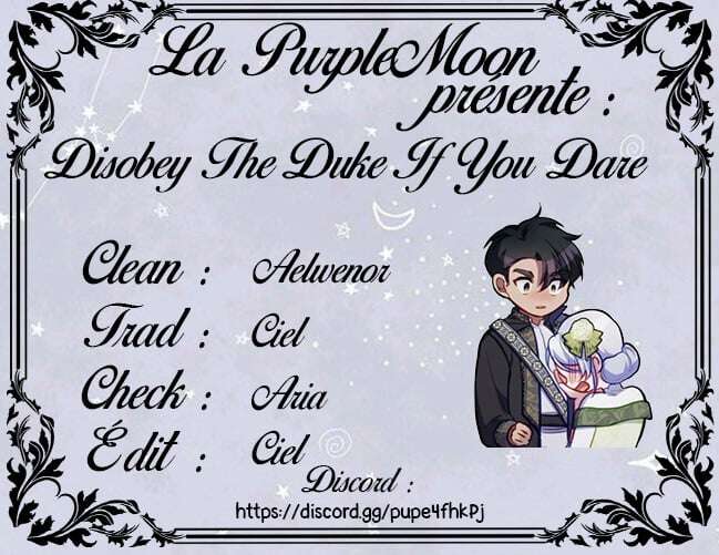 Read Disobey the Duke if You Dare FR Manga Online