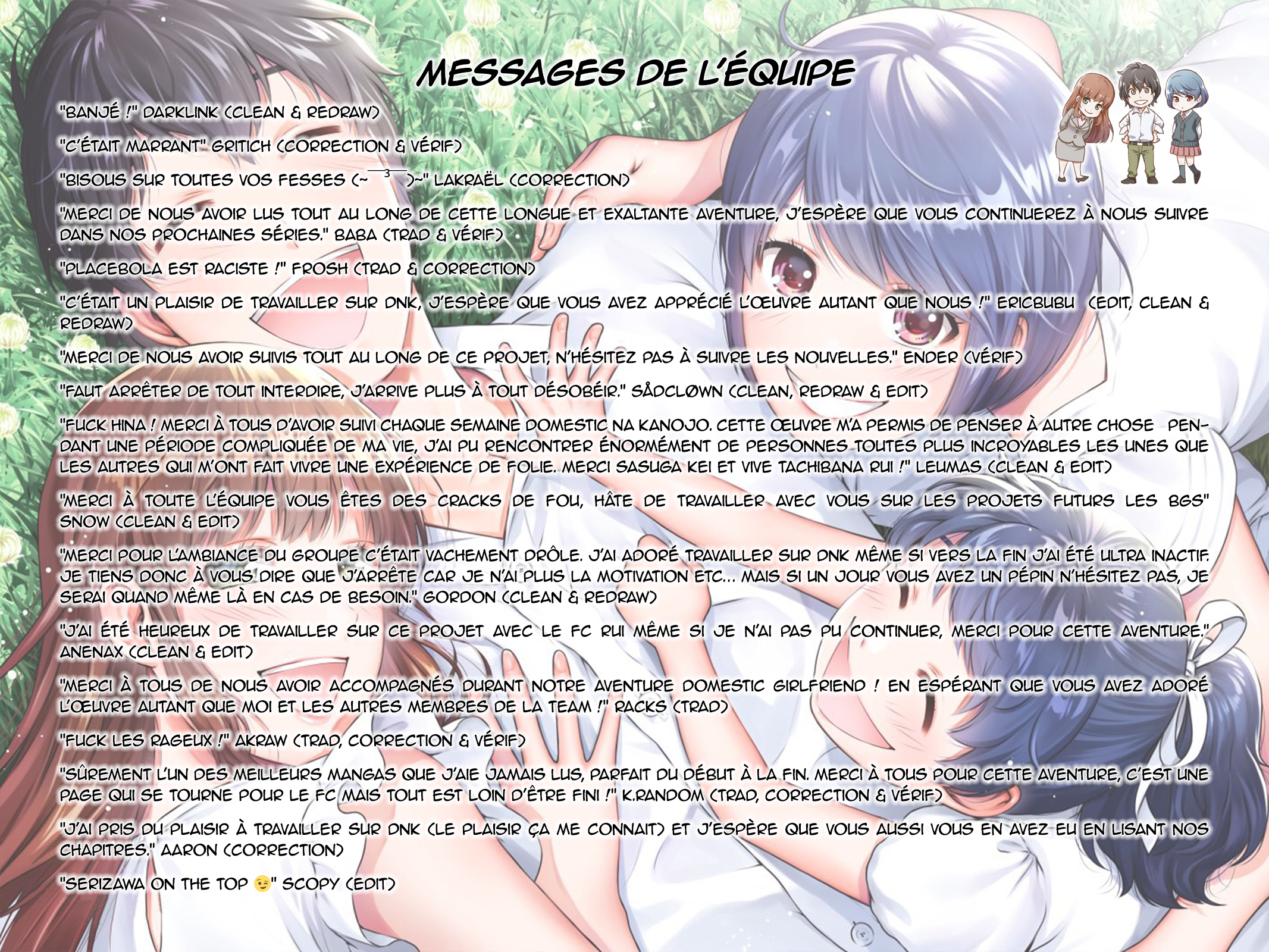 Read Domestic Girlfriend FR Manga Online
